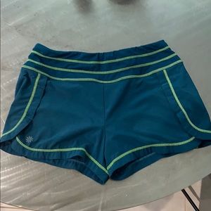 Teal Athleta Shorts